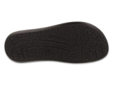 Men's Black Slide On Sandals / Slippers INBLU | 158M026