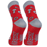 Funny Men's Black Socks in Metal Can - Krecisz Mnie | CMLW700-001