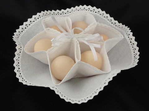 Decorative Serviette for Eggs 9.84 in | EV-J-K/01