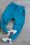 MIMI Boys' Aqua Blue Joggers | S-155