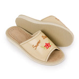 Babcia's Leather Slippers - Super Babcia | OK-06