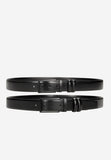 Wojas Black Double Sided Leather Belt | 9308051