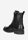 Wojas Black Leather Ankle Boots | 2408451