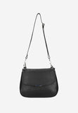 Wojas Black Leather Handbag | 8033451