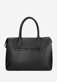 Wojas Black Leather Tote Bag | 8022251