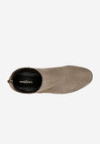 Wojas Dark Beige Leather Ankle Booties | 5500267