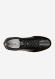 Wojas Black Leather Sneakers | 1021751