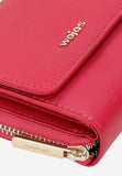 Wojas Small Pink Leather Wallet | 9102145