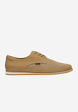 Wojas Men's Beige Leather Sneakers | 1011224
