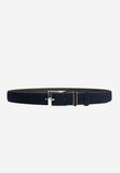 Wojas Dark Blue Leather Belt | 9310366
