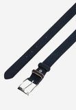 Wojas Dark Blue Leather Belt | 9310366