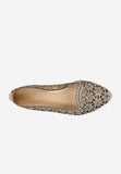 Wojas Beige Openwork Flats | 4500964