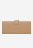 Wojas Large Beige Leather Wallet with Golden Logo | 9106054