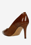 Wojas Brown Leather High Heels | 3509332
