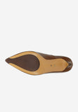 Wojas Brown Leather High Heels | 3509332