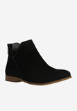 Wojas Black Leather Ankle Booties | 5500261