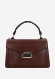 Wojas Burgundy Leather Crossbody Bag | 8040255