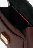 Wojas Burgundy Leather Crossbody Bag | 8040255