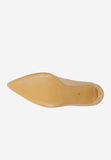 Wojas Beige Leather High Heels | 3516354