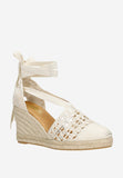 Wojas RELAKS Beige Wedges Sandals | R7600314