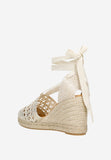 Wojas RELAKS Beige Wedges Sandals | R7600314