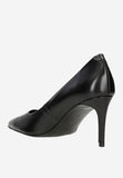Wojas Black Leather High Heels | 3517451