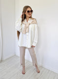 Italian-style Elegant Beige Pants | 2663-BE