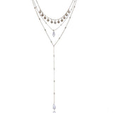 Yvon Long 3-Row Beads Necklace | N02316