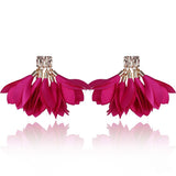 Pink Satin Earrings | E99043