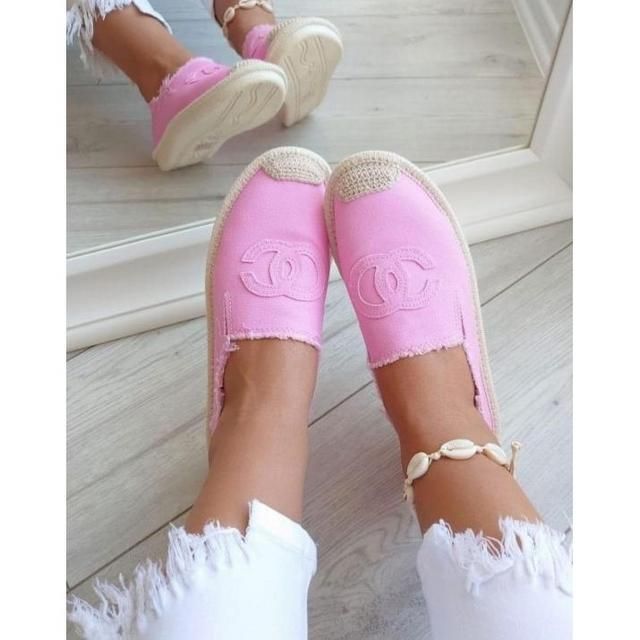 Baby pink espadrilles sale
