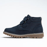 Wojtyłko Boys' Dark Blue Insulated Ankle Boots | 5Z23015-DB