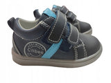 Boys' Navy Blue Sneakers with Star Print | P548BLUE/BLUE
