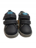Boys' Navy Blue Sneakers with Star Print | P548BLUE/BLUE