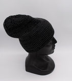 Men's Beanie with Black Patch | 16AC2224