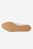 Wojas Beige Leather Ballet Flats with Logo | 4400554