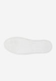 Wojas Beige Leather Loafers with White Sole | 10144-64