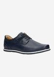 Wojas Dark Blue Leather Sneakers | 10027-77