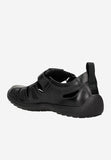Wojas Black Leather Sandals - Sneakers | 2156-59