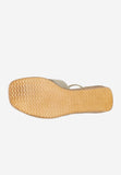 Wojas Beige Strappy Wedge Platform Sandals | 76149-64