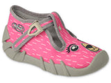 Befado Pink Bear Daycare Slippers / Sneakers SPEEDY | 110N468
