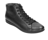 Wojas Black Leather Ankle Boots | 821151