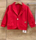 Boys' Red Blazer Sweatshirt | S-115