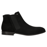 Wojas Black Leather Ankle Boots | 20004-21