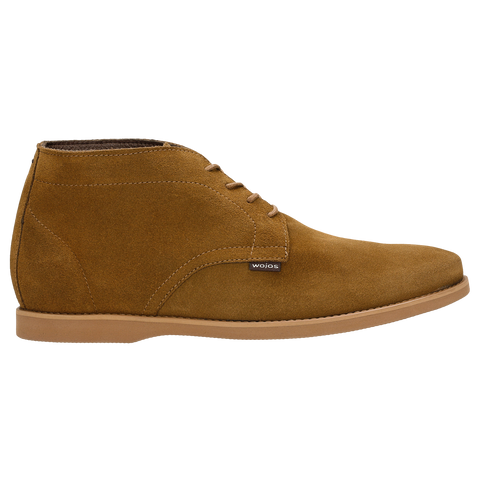 Wojas Light Brown Leather Ankle Shoes | 2404463