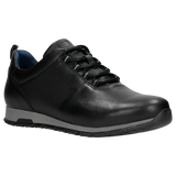 Wojas Black Leather Sneakers | 10039-51