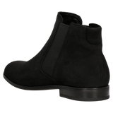 Wojas Black Leather Ankle Boots | 20004-21