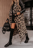 Angela Long Panther Poncho Vest | ANG-02