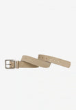 Wojas Women's 4 cm Beige Nubuck Leather Belt | 696664