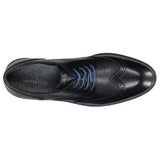 Wojas Men's Black Leather Dress Shoes | 907251