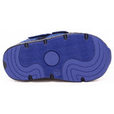 Bartek Boys' Navy Blue Leather Ankle Sneakers | 1090-SAAS